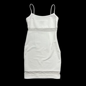 Topshop White Cutout Midi Dress 10